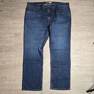 NEW Carhartt Rugged Flex Jeans Relaxed Fit Size 44x32 Regular Mens Workwear Blue